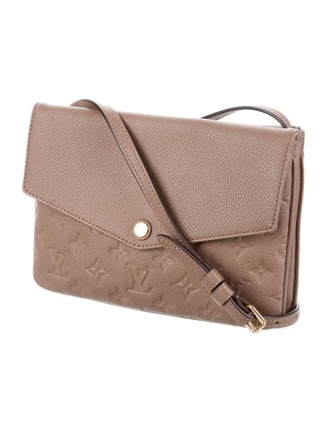 louis vuitton twice empreinte|Louis Vuitton embossed handbags.